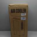 Portable Air Conditioners, 3-in-1 AC Cooling Fan 3 modes 3-Speed with Remote Control & 4 Ice Boxes, Evaporative Air Cooler with 8L Tank for 20H Cooling, for Home, Bedroom, Kitchen, Living Room (White)
