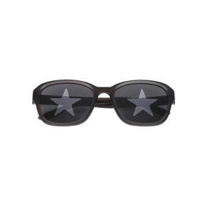 SMILEYWORLD Square Polarized Sunglasses for Women Mens, Small Fashion Sunnies, UV400 Protection, No Slip, No Bounce (Black)