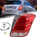 RH LED Type Tail Light Assembly Fit for 2017 2018 2019 2020 2021 2022 Chevy Trax Rear Lamp Right Passenger Side Chevrolet Brake Lamp With Bulbs GM2801298 42750550