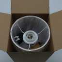 Bedside Table Lamp for Bedroom - 4 Way Dimmable Touch Lamp with USB and Type-C Charge Port,Small Wood Base Round Flaxen Fabric Shade Lamp Living Room,Bedroom Use (Yellow Base, 2Pack)