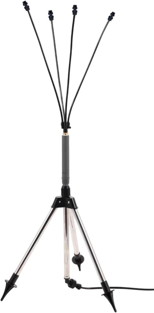 Sprinklers for Yard, Misters for Outside Patio, Tripod Sprinkler, Outdoor Misters Patio Cooling, Standing Misting Outside Garden Height Adjustable