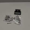 Home Security Door Lock, Heavy Duty Aluminum Alloy Childproof Safety Door Reinforcement Lock for Front Doors Bedrooms Garages Defend Your Home Kids (Black)