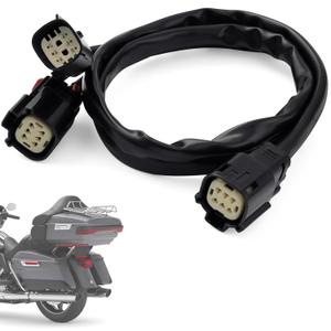 PBYMT Tour Luggage Pack Quick Disconnect Wiring Harnesses, Plug and Play Power tap Harnesses Fit for Harley Touring Road Glide, Road King, Street Glide, Electra Glide Standard and Select CVO 2014-2024