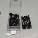 M12x1.5 Lug Black Nuts Lug,Spike Lug nut for Acura, Honda, Chevy, Hyundai, Toyota, Lexus, 20PCS 12x1.5 Lug Nuts with Socket Key