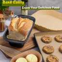 Loaf Pan Liners, 125Pcs Non-Stick Bread Pan Liners, Loaf Pan Parchment Liners, Paper Loaf Pans for Baking, 9x5 parchment paper