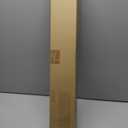 Bronze Curtain Rods 28 to 48 Inches(2.3-4 Feet),5/8 inch Splicing Drapery Rods,Small Curtain Rods Set,Size: 18''-45'',Bronze