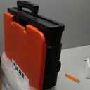 MaxWorks 50830 Collapsible Black Rolling Folding Dolly Cart for Teachers - Multi-Functional Teacher Dolly with Extra Storage, Durable Wheels, and Easy-to-Fold Design for Classroom, Office, Shopping