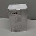 Candle Warmer Lamp with Timer  Adjustable Height & Dimmer, Gold K9 Crystal Shade  Wax Melt Warmer for Home Decor, 2 Bulbs Included