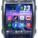 for Ford F150 Radio 2009 2010 2011 2012 Upgrade, 8core CPU Stereo System,12.1inch Touch Screen,Carplay and Android Auto,Free Camera (Only fit Manual AC!)