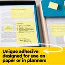 Post-it Notes, 1/3/8 x 1 7/8 in, 24 Sticky Notes Pads, 100 Sheets per Pad, Canary Yellow, The Original Post-it Note, School Supplies and Oce Products