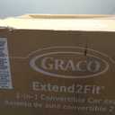 Graco Extend2Fit Convertible Car Seat, Rear and Forward Facing Car Seat with Adjustable Extension Panel for Extra Legroom, Great Gift for Baby Shower or Baby Registry, Gotham, Manufacturing Date: 08/26/2025