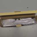 Projection Alarm Clock for Bedroom Ceiling Digital Clock Radio with USB Charger Ports, 7.3" Large LED Screen, 4 Dimmer, Dual Alarm Clock with 2 Sounds, Snooze, White