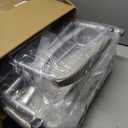 SAMARKAND 3 in 1 Commode Shower Chair with Wheels + Wheelchair Tray + Footrest – Rolling Shower Chair for Elderly and Disabled - Bedside Commode Toilet - Shower Wheelchair - Toilet Riser with Handles