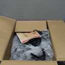 Metal Christmas Tree Ornament Display, 6 Ft Ornament Tree Display Stand with 144 Hooks, 6-Tier Wrought Iron Christmas Tree for Holiday Christmas Halloween Decorations Gift, Easy Assembly, Black