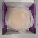 Invisible Strapless Sticky Bra Push up for Women, Ultra Adhesive Bra for Backless Dress, Cleavage Bra Lift Novelty Bras (B Cup, Light Beige)