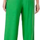 Forever 21 Women's Linen-Blend Wide-Leg Pants, M
