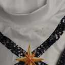 WOPLAY Girls Singer Costume Kids Costumes Outfit Anime Suits Movie Idol Teens Costumes for Birthday Stage Performance 9-10Y