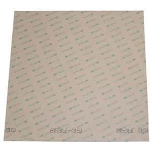 Pack of 10 Sheets Size 12" x 12", 3M 8153LE (300LSE) Super-Strong Double-Sided Adhesive Sheet/Adhesive Transfer Tape. [8153-12x12-eco-10pk]
