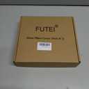 FUTEI Cream Decorative Throw Pillow Covers 16x16 Inch Set of 2,Soft Cozy Chenille Geometric Textured Cushion Case,Home Decor for Couch Bed Living Room