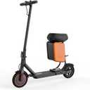 Qlaway 8.5'' Electric Scooter for Adults, 19MPH, 700W Peak Motor, 15/22 Miles Long Range, Dual Braking System, Smart APP, Portable & Foldable Adult Escooter for Daily Commuting & Short Trips