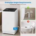 OLIXIS 1.06 Cu.Ft. Portable Washing Machine, Full-Automatic Laundry Washer
