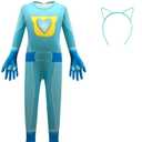 Cute Cosplay Costume for Kids with Mask and Headband, 3-10Y (Bitsy)