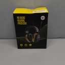 BJKing AM/FM Radio Headphones with Digital Display, 30dB AM FM Hearing Protection Safety Ear Muff, Ear Protection Headphone for Mowing, Landscaping, Shooting and Construction Black-Yellow