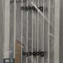 BABELIO 36" Tall Dog Gate PressGuard C5, 26-40" Wide Auto Close Baby Gate, Pressure Mounted Metal Pet Gate, Easy Install No Drilling, No Tools Needed, with Wall Protectors and Extension Kits, White