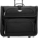 Travel Select Amsterdam Business Rolling Garment Bag, Black, One Size