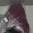 Lelepet Warm Dog Coat Waterproof Dog Jacket for Large Dogs Reflective Fleece Vest with Adjustable Buckle Hook & Loop Windproof Cold Weather Coats for Small Medium Large Dogs, Dark Purple, XXL