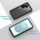 Lanhiem for Samsung Galaxy S25+ Plus Case, IP68 Waterproof Dustproof Case with Built-in Screen Protector, Rugged Full Body Shockproof Protective Cover for Galaxy S25 Plus 6.7 Inch, Teal