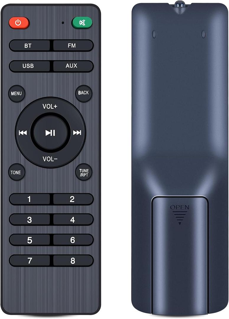 RETROSUN Replacement Remote Control for Aiwa Exos 5 Wireless Speaker AI6008