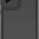 Puxicu Slim Case for Samsung Galaxy S22, Enhanced Camera Protection, Shockproof Skin-Friendly Touch Soft Case Cover for Samsung Galaxy S22 Phone, Black