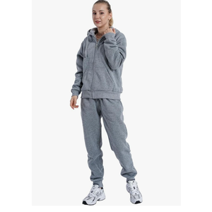 LeeHanTon Sherpa Zipper Womens Sweatsuits Active Jogging Fleece 2 Pieces Hoodie and Pants Winter Outfit Sets( Size M)