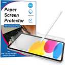 2 Pack Paper Screen Protector for iPad A16 11th Gen 2025/10th Generation 2022(10.9 Inch), Matte PET Film for iPad 11"/10.9-inch, Write and Draw Like on Paper, Anti-Glare & Anti-Scratch
