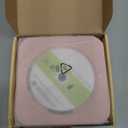 Portable CD Player with Bluetooth Desktop CD Player for Home CD Music Players with Remote Control,Timer,Built-in Dual Speakers with LED Display Home Audio Boombox FM Radio (Pink)