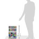 Melissa & Doug Classic Wooden Peg Puzzles (Set of 3) - Numbers, Alphabet, and Colors, Standard