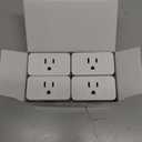 meross Smart Plug Mini, 15A & Reliable Wi-Fi, Support Apple HomeKit, Siri, Alexa, Echo, Google Assistant and Nest Hub, App Control, Timer, No Hub Needed, 2.4G WiFi Only, 4 Pack