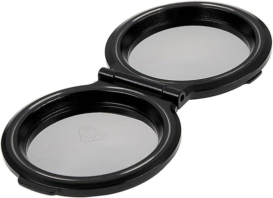 Fotodiox Pro Metal Lens Cap 2X Set Compatible with Rolleiflex TLR Camera with Bay III (B3) f2.8 Take Lens Such as f2.8 B/C/D/E/F/GX/FX (Biometer, Planar, Xenotar, Sonnar) Lenses