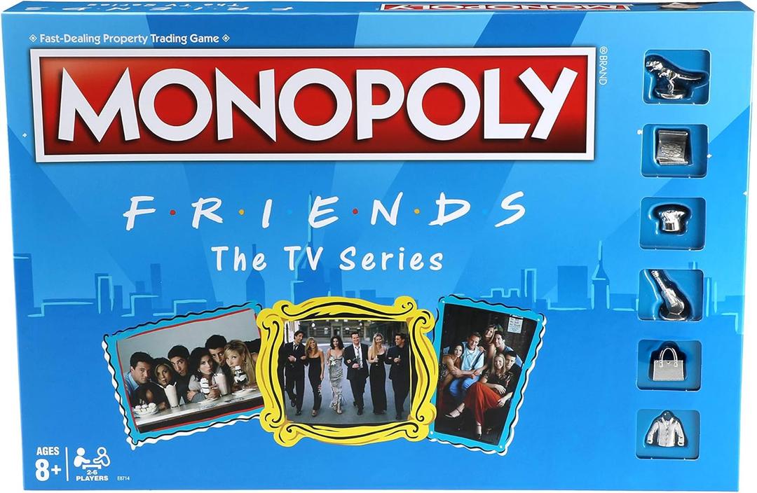 Monopoly Hasbro Gaming Friends The TV Series Edition Board Game for Ages 8 and Up 