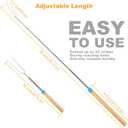 10 Pcs Marshmallow Roasting Sticks for Fire Pit Long 32Inch, Smores Sticks Skewers, Smores Kit for Fire Pit, Premium Telescoping Hot Dog Roasting Sticks for Campfire Accessories Outside Camping VOPTON