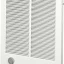 ZHONTIN 198 High Capacity Wall Heater, 4000/2000 Watt Wall Heater that can turn to half watt to save energy, built-in disc thermostat, 240 Volt Wall Heater, Painted Grille