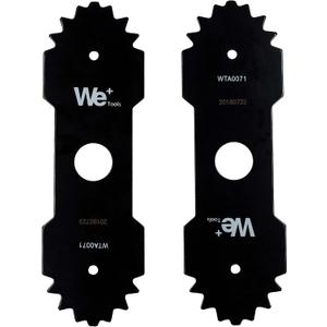 9 in. Edger Blade Compatible with Ryobi 638006008, 2-Pack,WTA0071