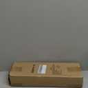 MyLifeUNIT Over The Stove Shelf, 31.5" Wood Stove Top Shelf for Back of Gas Stove, Electric Stove or Curved Stove Spice Rack Shelf for Countertop, Black