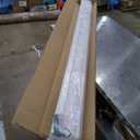 DEZ FURNISHINGS Cordless 2" Signature Faux Wood Blind, 69.5" W x 48" H, Embossed White