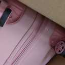 Kono Expandable 28 Inch Large Checked Luggage: ABS+PC Hardside Trolley Travel Case - Hard Shell Suitcase with TSA Lock, Pink