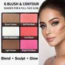 74 Colors Makeup Palette with 10-Piece Makeup Brush Set  All-in-One Full Face Makeup Kit, Eyeshadow, Lip Color, Blush & Contour Set, Gift for Women