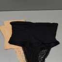 Werena Tummy Control Thong Shapewear for Women High Waist Body Shaper Panties Girdle Lace Shaping Underwear, Large