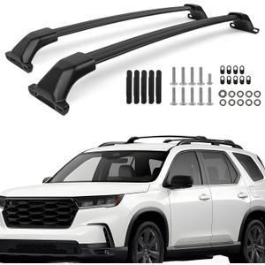 Roof Rack Cross Bars for 2023-2026 Honda Pilot Sport TrailSport Touring Elite (Not for LX & EX-L), Roof Rack Storage Accessories, Bicycle Rack, Kayak Rack, Cargo Box, Cargo Carrier, Ski Rack