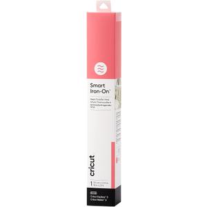 Cricut Smart Iron On | Pink | 0.9 m (3 ft) | Heat Transfer Vinyl Roll (HTV) | for use with Cricut Explore 3 and Cricut Maker 3